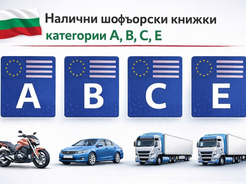 Измамници изнудват българи за шофьорски книжки